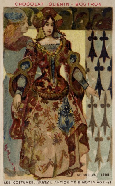 Señor y señora, 1495 de French School